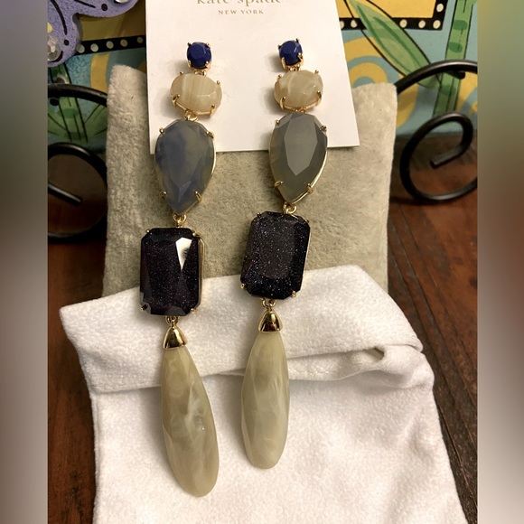 Kate Spade Symphony Sparkle Statement Earrings - Picture 3 of 4